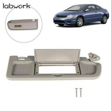 Load image into Gallery viewer, Warm Gray Sun Visor Passenger Right Side For 06-11 Honda Civic Sedan SI Coupe Lab Work Auto