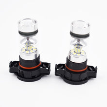 Load image into Gallery viewer, White 80W LED Fog Light Bulbs For 2007-2015 Chevy Silverado 5202 H16 6000K Pair Lab Work Auto