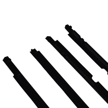 Window Moulding Trim Seal Belt 4pcs Weatherstrip Replacement for 2011 2012 Toyota Corolla Lab Work Auto