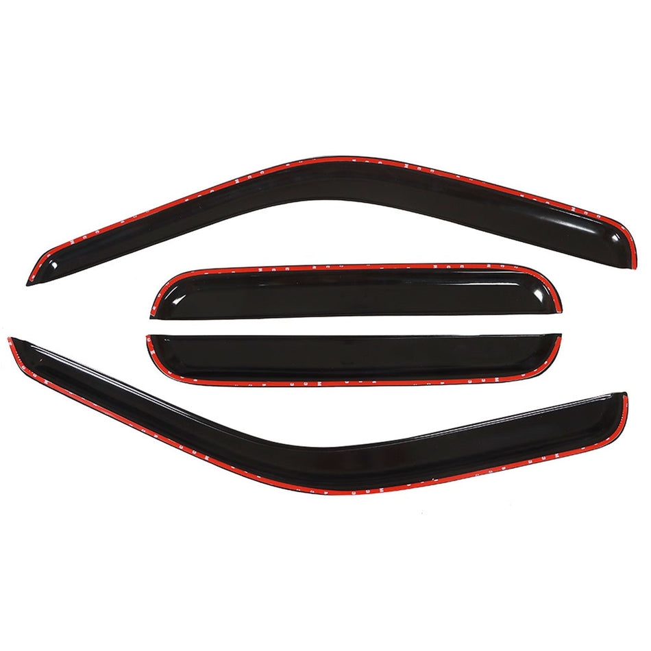 Window Vent Visors Rain Guard Wind Deflectors For 99-16 Ford F250 F350 F450 Lab Work Auto