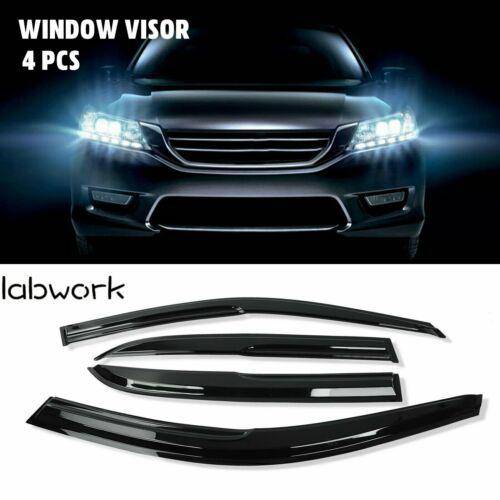 Window Visor Shade Sun Guard Gear For 2003-2007 Honda Accord 4DR 2004 2005 2006 Lab Work Auto