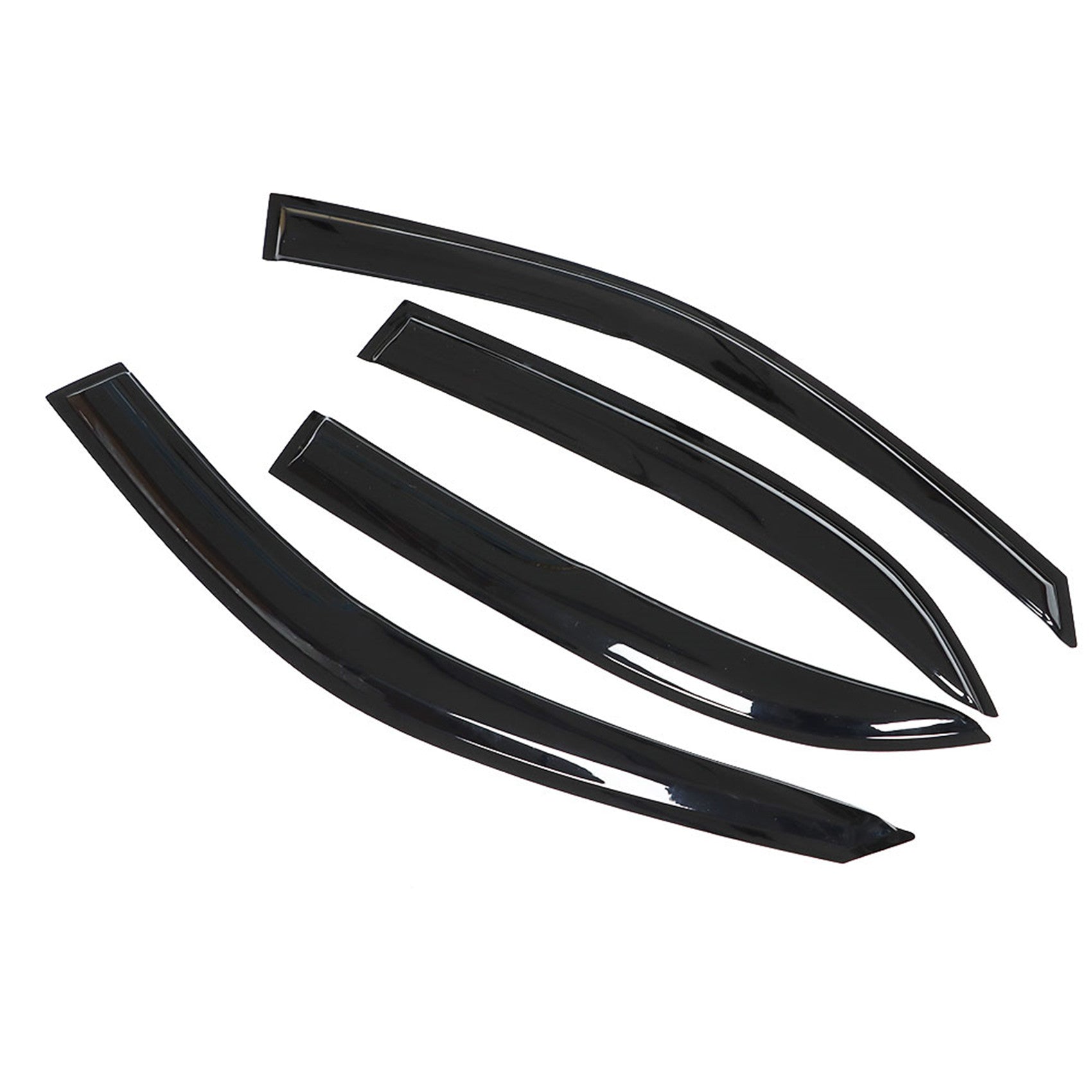 Window Visor Sun Shade/vent Wind/rain Deflector For 1998-2002 Toyota Corolla Lab Work Auto