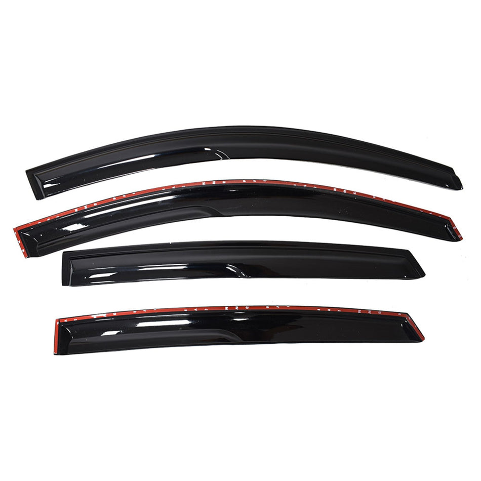 Window Visor Vent Sun Rain Guards Shade For 2018-2020 Honda Accord Sedan 4PCS Lab Work Auto