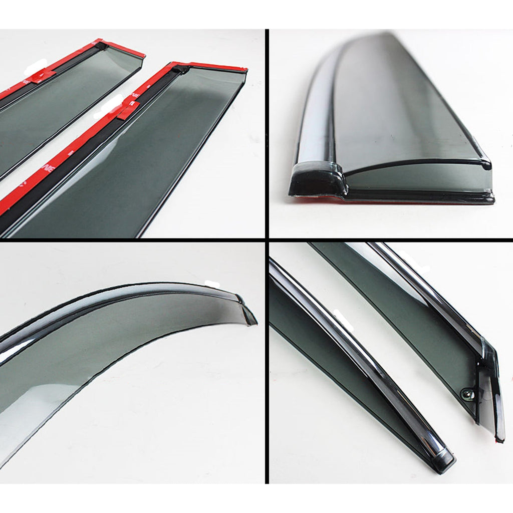 Window Visor Vent Sun Shade Rain Guard Deflectors For Acura TL 2009-2014 Lab Work Auto