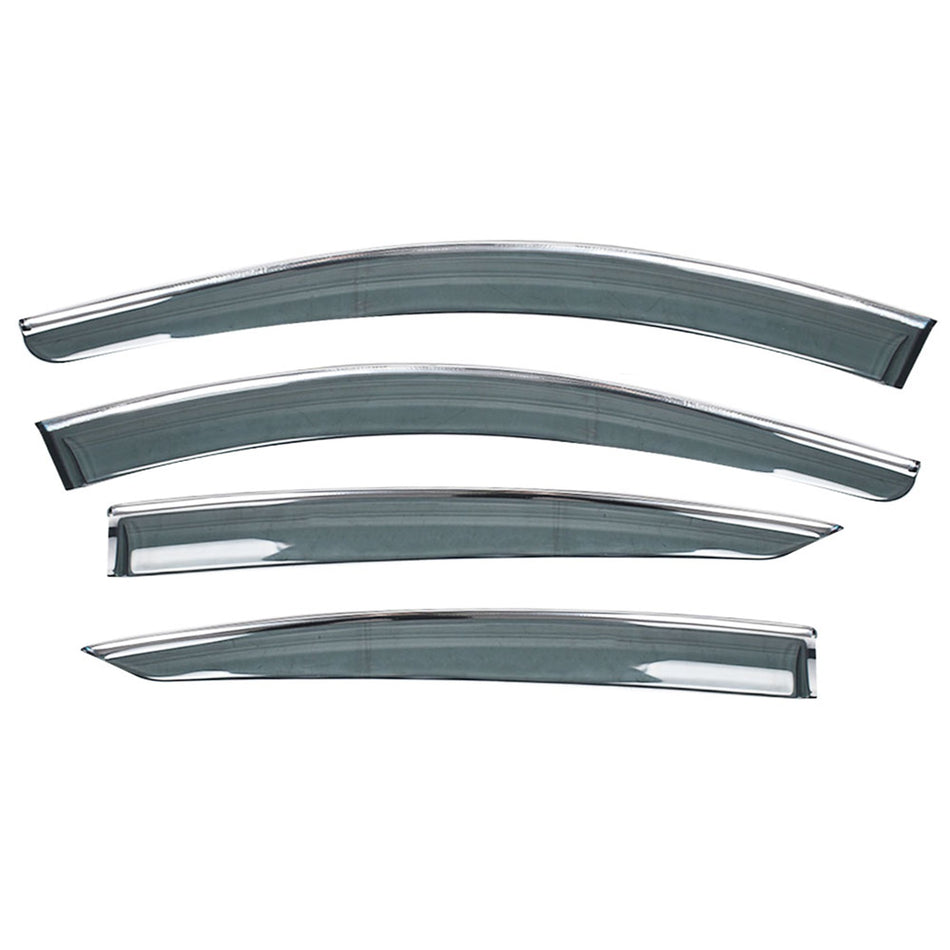 Window Visor Vent Sun Shade Rain Guard Deflectors For Acura TL 2009-2014 Lab Work Auto