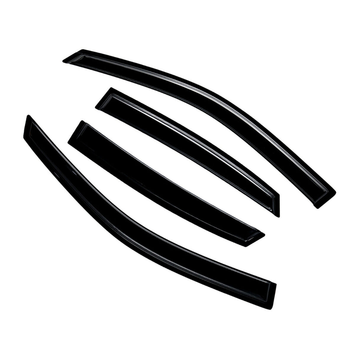 Window Visors Sun Rain Guards Wind Deflectors for Kia Sorento 2016-2020 Smoke Lab Work Auto