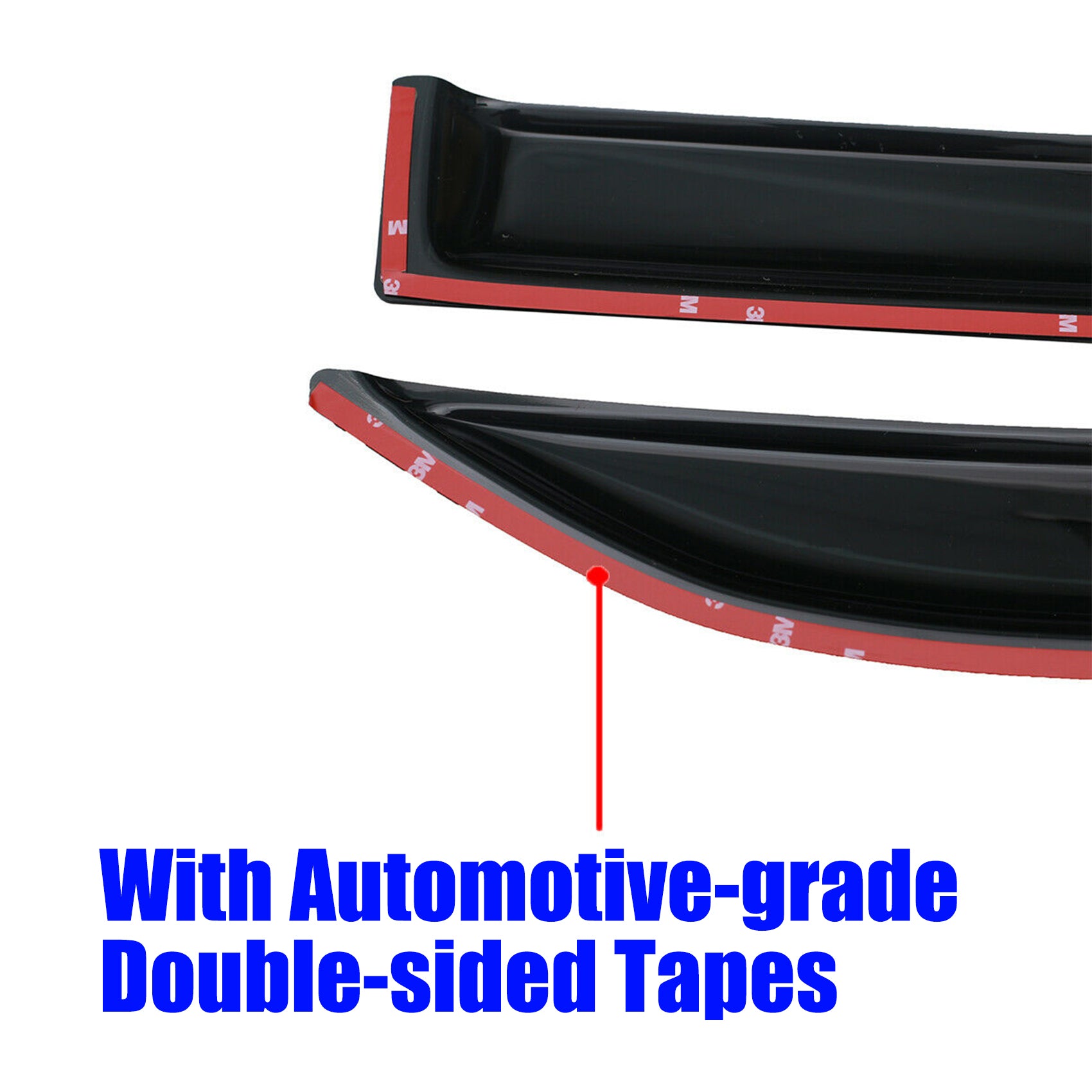 Window Visors Sun Rain Guards Wind Deflectors for Kia Sorento 2016-2020 Smoke Lab Work Auto