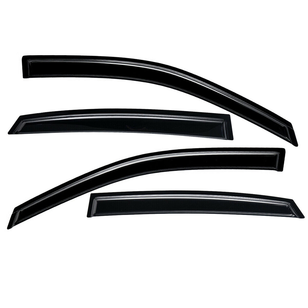 Window Visors Sun Rain Guards Wind Deflectors for Kia Sorento 2016-2020 Smoke Lab Work Auto