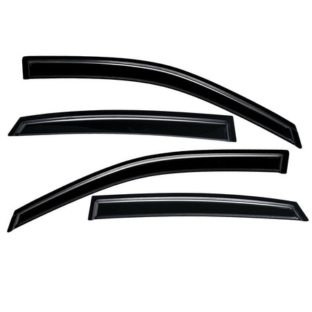Window Visors Sun Rain Guards Wind Deflectors for Kia Sorento 2016-2020 Smoke Lab Work Auto