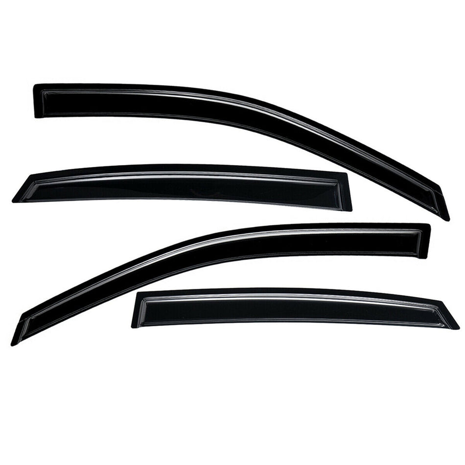 Window Visors Sun Rain Guards Wind Deflectors for Kia Sorento 2016-2020 Smoke Lab Work Auto