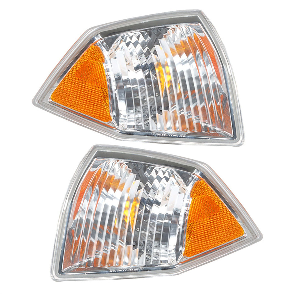 a Pair Left+Right turn Light Signal Blinker Corner Set for 07-10 Jeep Compass Lab Work Auto