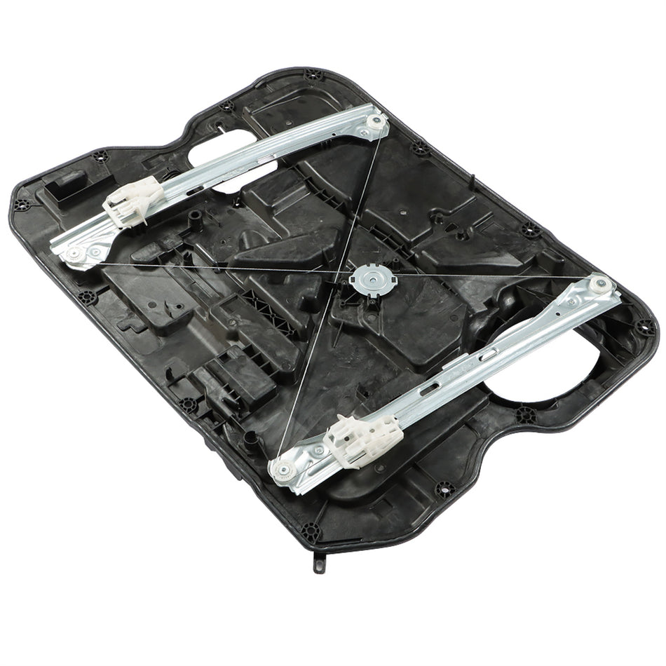 labwork Front Left Window Driver Side Regulator Motor Replacement for 2009-2012 Dodge Ram 1500 2500 3500 w/6 Pin 68044849AB 68044849AA