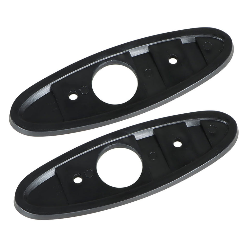 labwork 2PCS Outside Bullet Mirror Mounting Set Left and Right Black Replacement for 1970-1981 Firebird Nova Camaro GTO Vega