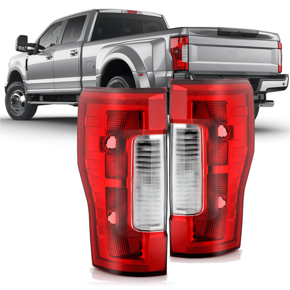 Labwork Rear Tail Lights For 2017-2019 Ford F250 F350 Brake Lamp Left+Right Side HC3Z13405D HC3Z13404D