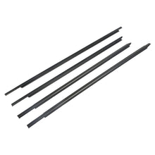 Load image into Gallery viewer, labwork 4Pcs Outer Belt Weatherstrip Replacement for 2009-2021 Ram 1500 2500 3500 4500 5500 55112376AH 55112377AH 55372138AH 55372139AH