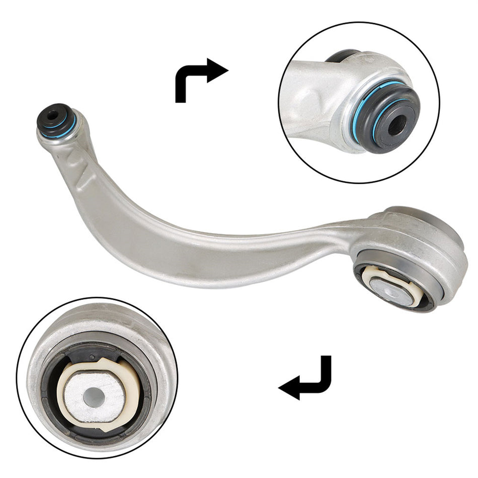 labwork Front Lower Driver or Passenger Side Control Arm Bushing Assembly Replacement for Jaguar S-Type XF XFR Super V8