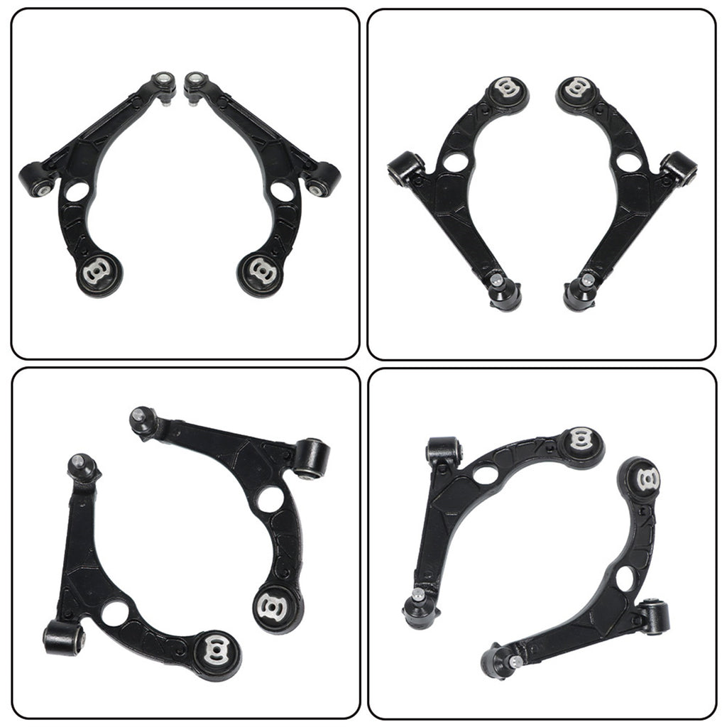 labwork Front Lower Control Arms with Sway Bars Tierods Replacement for 2013-2016 Dodge