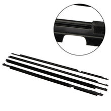 Load image into Gallery viewer, labwork Car Outside Window Weatherstrip Seal Belt Moulding Replacement for 2010-2021 Toyota 4Runner 75711-35011 75712-35011 75721-35011 75722-35011