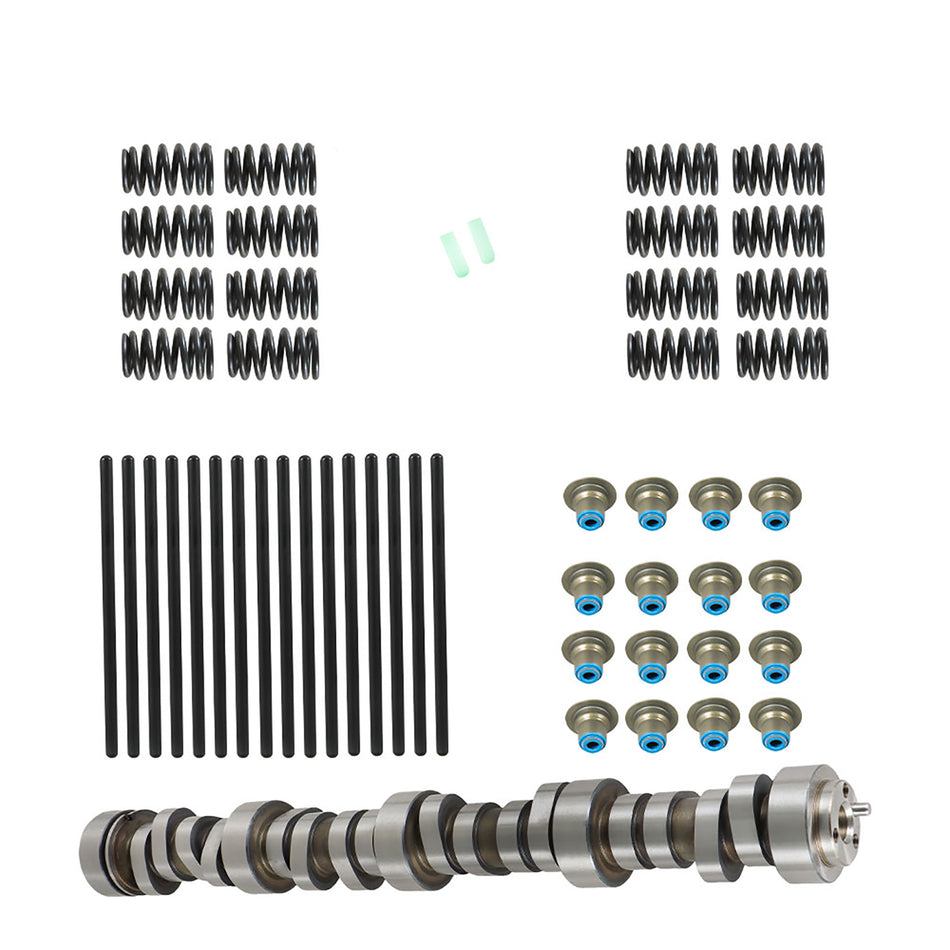 labwork Stage 4 LS Truck Camshaft Kit and Chromoly Pushrods Replacement for GM trucks and SUVs equipped with 4.8L, 5.3L, 6.0L, or 6.2L engines