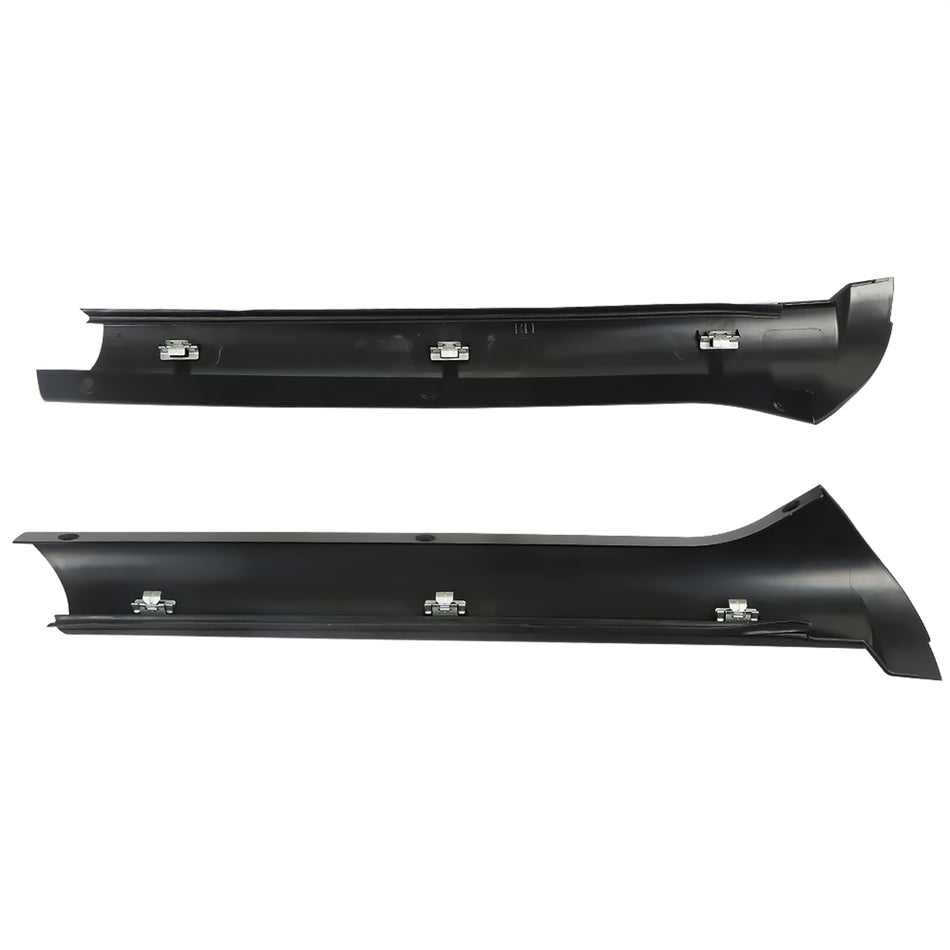 labwork Outer Windshield Pillar Trim Molding 1 Pair Left and Right Replacement for Discovery 2 1999-2004 DCB500060PMA DCB500070PMA