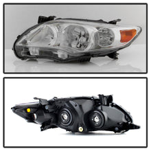 Load image into Gallery viewer, labwork LH + RH Headlight Headlamp Assembly Replacement for 2011 2012 2013 Toyota Corolla Projector Black Lamps Driver and Passenger Side