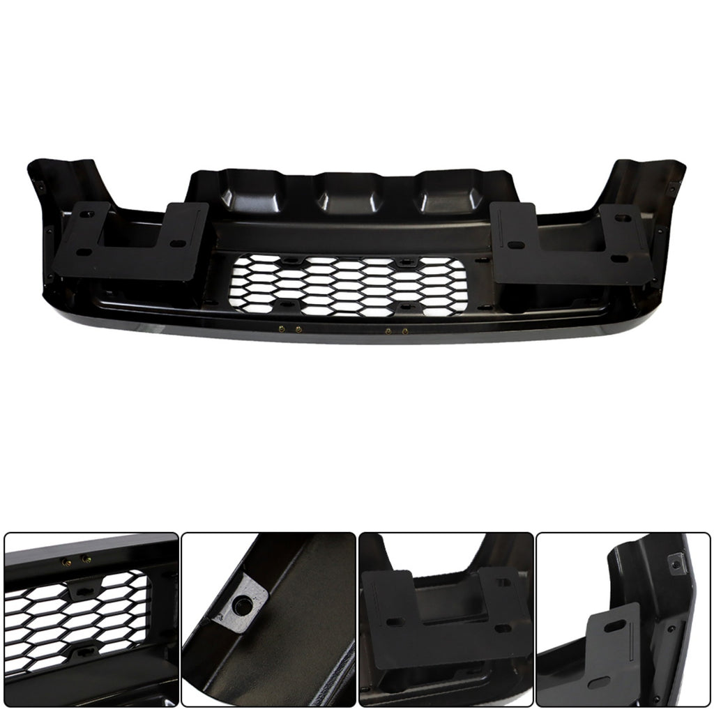 labwork Painted Black Steel Front Bumper Assembly Kit Replacement for 2021 2022 F150 Raptor Style