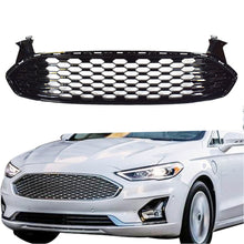 Load image into Gallery viewer, Labwork Honeycomb Front Bumper Mesh Grill Grille for 2013-2016 Ford Fusion Gloss Black