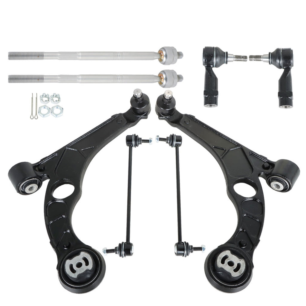 labwork Front Lower Control Arms Tierods Sway Bars Replacement for 2013-2016 Dodge