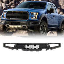 Load image into Gallery viewer, labwork Painted Grey Steel Front Bumper Replacement for 2015 2016 2017 F150 Raptor Style