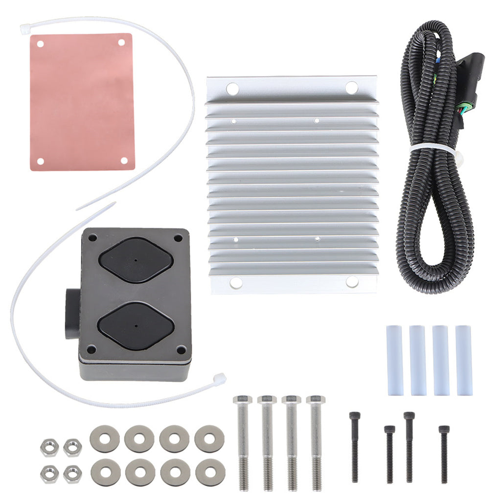 labwork Fuel Pump Driver Module with Relocation Kit Set 904-104 Replacement for Chevy GMC 6.5L 19209057 12562836