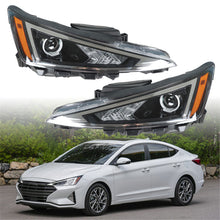 Load image into Gallery viewer, labwork Replacement for 2019 2020 Hyundai Elantra Projector Headlight Assembly Pair Left+Right Side (Passenger and Driver Side)