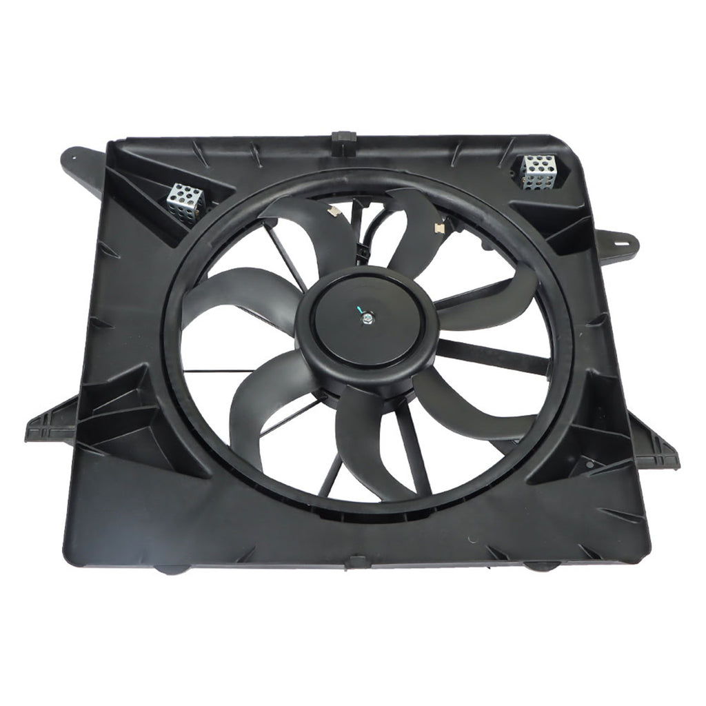 labwork Radiator A/C AC Condenser Cooling Fan Replacement for 2010-2016 Cadillac SRX 3.0L 3.6L