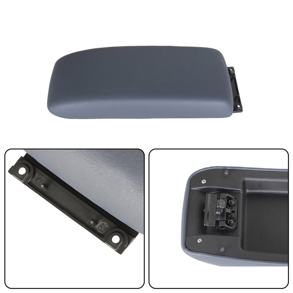 labwork Blue Gray Center Console Lid Replacement for Toyota 1998-2000 Tacoma 1996-1998 4Runner 5890535040B0