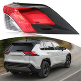 labwork Passenger Side Tail Light Replacement for 2019-2021 Toyota RAV4 Rear Tail Light Brake Lamp Assembly RH Right Side TO2805148 815500R090