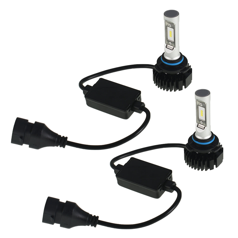 labwork 2Pcs 9005/HB3 LED Headlight Bulbs 6000K White 30W 6000LM 6000K Super Bright Headlight Conversion Kit