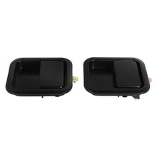 Load image into Gallery viewer, labwork 2 Pcs Black Front Left Front Right Outside Full Door Handle Replacement for 1997-2006 Jeep Wrangler 55176382AE 55176383AE