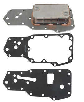 labwork Engine Oil Cooler Core w/Gaskets Replacement for 1989-2002 Dodge Ram 5.9L Cummins 12V 24V