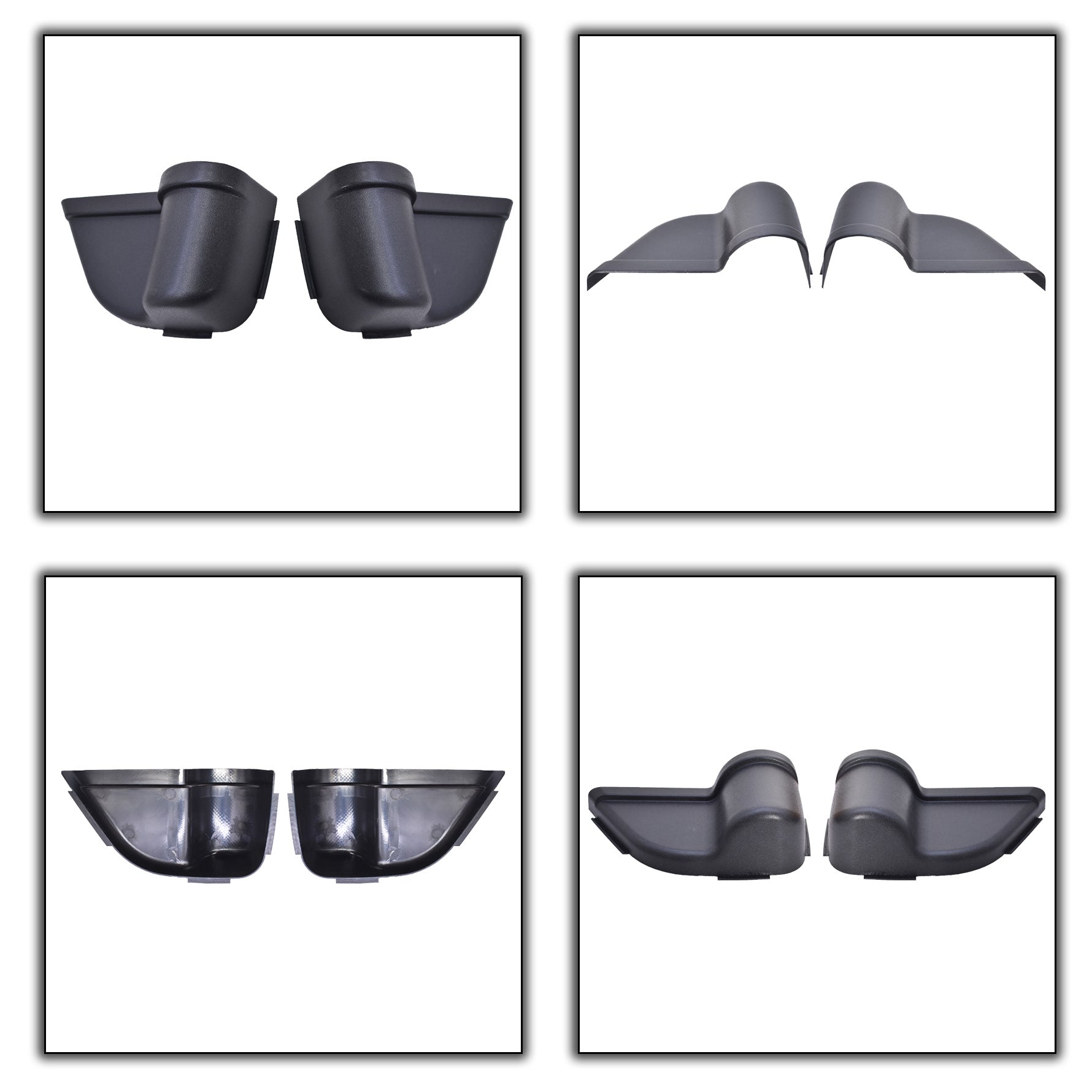 for 2011+ Jeep Wrangler JK JKU 2/4Door Front Door Storage Pockets Organizer Box Lab Work Auto