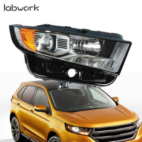 for 2015-2018 Ford Edge SE|SEL| Halogen Projector Headlight Passenger Side 1pc Lab Work Auto