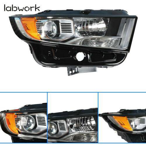 for 2015-2018 Ford Edge SE|SEL| Halogen Projector Headlight Passenger Side 1pc Lab Work Auto