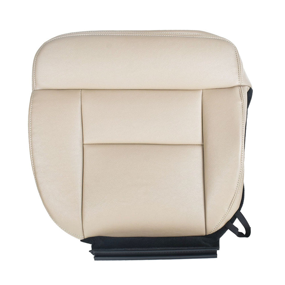labwor For 2005 06-08 Ford F150 Lariat Driver Bottom Leatherette Seat Cover Tan Lab Work Auto