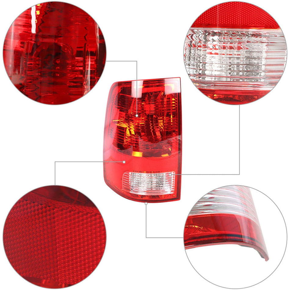 labwork 1 Pair of Tail Light Assembly Driver Side LH & Passenger Side Replacement for 2009-2017 Dodge Ram 1500 2500 3500 - CH2818124, CH2819124 Lab Work Auto 