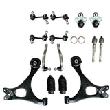 labwork 14 PC Front Lower Control Arm Ball Joint Sway Bar Link Tie Assembly Suspension Kit Fit for 2006-2011 Honda Civic