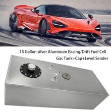 Load image into Gallery viewer, labwork 15 Gallon/57l Racing/drift Fuel Cell Gas Tank+cap+level Sender Aluminum Lab Work Auto