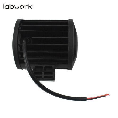 labwork 18W 4inch Led Work Light Bar Pods Flood Offroad Lamp For JEEP ATV UTE Lab Work Auto