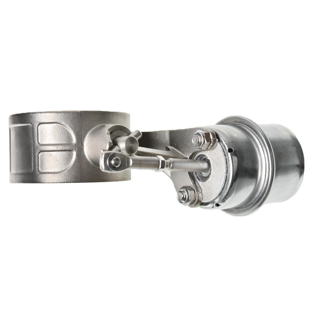 labwork 2.5" Exhaust Control Valve Actuator CLOSED Cutout Pipe Set Vacuum W/ROD Lab Work Auto