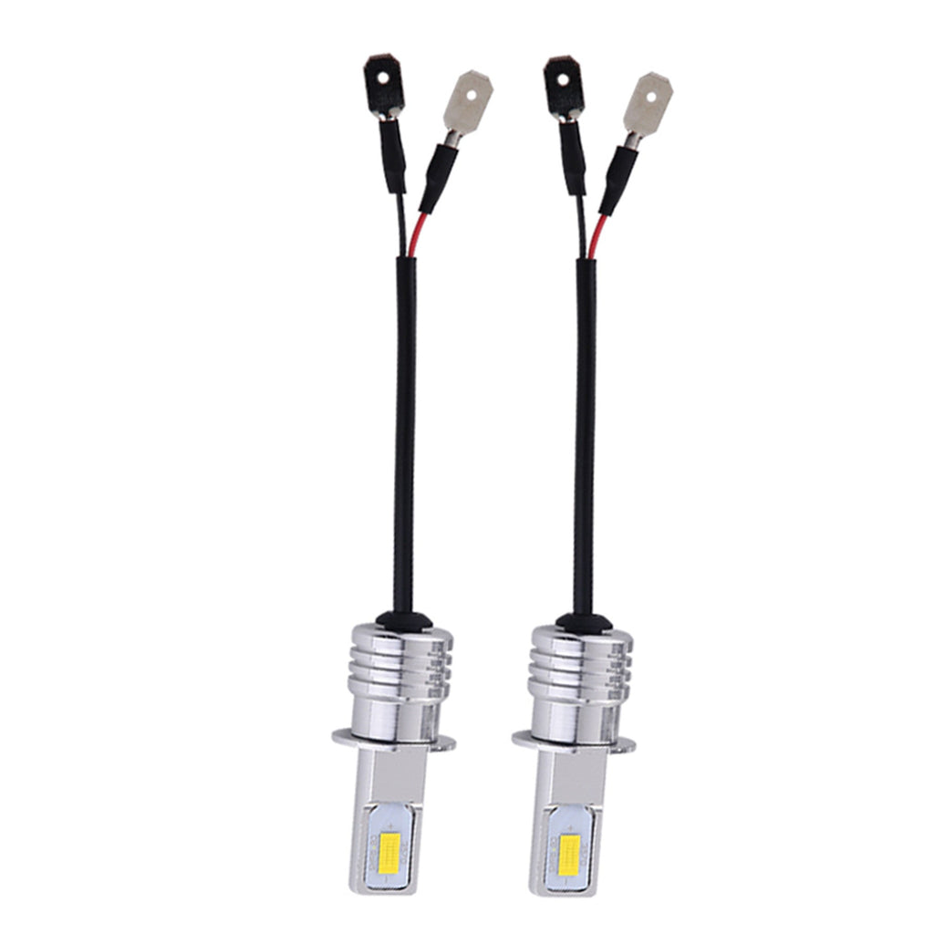 labwork 2 x H1 6000K White 35W Bulb 4000LM Bulb Super Bright LED Bulbs Fog Light Bulbs Lab Work Auto