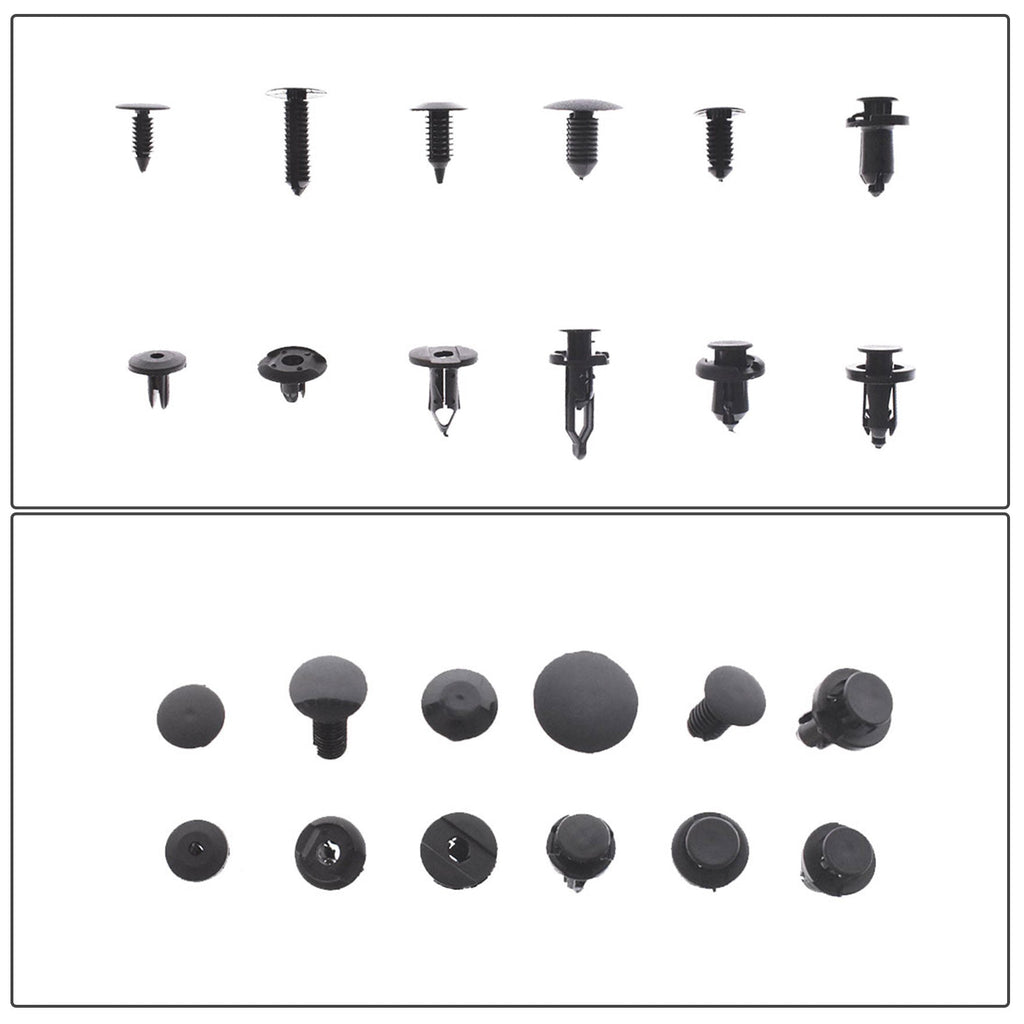 labwork 330 Clips Automotive Push Pins Retainers Assortment Fit for GM Ford Honda Toyota Lab Work Auto