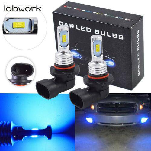 labwork 35W 9005 HB3 LED Headlight Bulb Kit High Beam 4000LM 8000K Ice Blue Pair Lab Work Auto