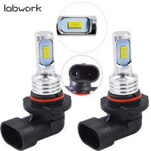 Load image into Gallery viewer, labwork 35W 9005 HB3 LED Headlight Bulb Kit High Beam 4000LM 8000K Ice Blue Pair Lab Work Auto
